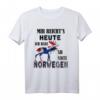 Ich haue ab nach Norwegen T-Shirt - Lustiges Urlaubsspruch T-Shirt für Reiseliebhaber, Auswanderer & Geburtstagsgeschenke