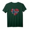 Norwegen Norwegische Flagge T-Shirt – Perfektes Souvenir und Geschenk für Norwegen-Urlauber und Fans