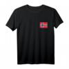 Norwegen Flagge T-Shirt für Damen und Herren – Skandinavisches Design zum Supporten der Nationalmannschaft & als Geschenk