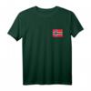 Norwegen Flagge T-Shirt für Damen und Herren – Skandinavisches Design zum Supporten der Nationalmannschaft & als Geschenk