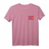 Norwegen Flagge T-Shirt für Damen und Herren – Skandinavisches Design zum Supporten der Nationalmannschaft & als Geschenk