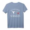 Ich muss gar nix - ich muss nur nach Norwegen T-Shirt für Norwegen- und Elch-Liebhaber, perfekt für Urlaub & Skandinavien-Fans