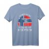 Ich muss gar nix. Ich muss nur nach Norwegen. T-Shirt – Skandinavien Fan Design mit Elch und norwegischer Flagge