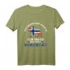 Ich Muss Gar Nichts - Ich Muss Nur Nach Norwegen Reise T-Shirt für Norwegen-Urlauber, Naturfreunde und Skandinavien-Fans