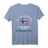 Ich Muss Gar Nichts - Ich Muss Nur Nach Norwegen Reise T-Shirt für Norwegen-Urlauber, Naturfreunde und Skandinavien-Fans