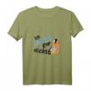 Damen Lustiges Fjord Pferd T-Shirt mit V-Ausschnitt - Originelles Statement für Reiter, Pferdeliebhaber und Kinder