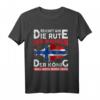 Herren Reichet Mir Die Rute Der König Will Nach Norwegen Heilbutt T-Shirt – Perfektes Angelgeschenk für Norwegen- und Hochseeangler