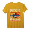Herren Reichet Mir Die Rute Der König Will Nach Norwegen Heilbutt T-Shirt – Perfektes Angelgeschenk für Norwegen- und Hochseeangler