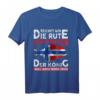 Herren Reichet Mir Die Rute Der König Will Nach Norwegen Heilbutt T-Shirt – Perfektes Angelgeschenk für Norwegen- und Hochseeangler