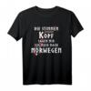 Stimmen in meinem Kopf Norwegen T-Shirt – Lustiges Geschenk für Norwegen Fans & Reiseliebhaber