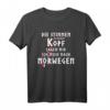 Stimmen in meinem Kopf Norwegen T-Shirt – Lustiges Geschenk für Norwegen Fans & Reiseliebhaber