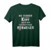Stimmen in meinem Kopf Norwegen T-Shirt – Lustiges Geschenk für Norwegen Fans & Reiseliebhaber
