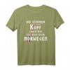 Stimmen in meinem Kopf Norwegen T-Shirt – Lustiges Geschenk für Norwegen Fans & Reiseliebhaber