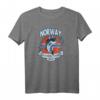 Norwegen Angelreise 2020 T-Shirt - Angler Geschenk für Fischfang in Norwegens Gewässern