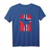 Norwegen Elch Fjord T-Shirt - Perfektes Geschenk für Natur- und Fjordliebhaber, Reisen, Berge & Wikinger-Design