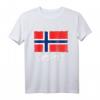 Norwegen Flagge T-Shirt im Used Look - Geschenkidee für Norwegen-Liebhaber, Fans und Reiseliebhaber zu Weihnachten, Geburtstag oder Jubiläum