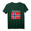 Norwegen Flagge T-Shirt - Skandinavien Design als Geschenk für Norwegen- & Oslo-Liebhaber, Wikinger, Angler & Reisende
