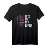 It's In My DNA Norwegen T-Shirt mit Flagge – Perfektes Geschenk für Norwegen-Urlauber, Natur- und Angel-Liebhaber