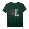 It's In My DNA Norwegen T-Shirt mit Flagge – Perfektes Geschenk für Norwegen-Urlauber, Natur- und Angel-Liebhaber
