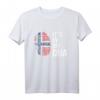 It's In My DNA Norwegen T-Shirt mit Flagge – Perfektes Geschenk für Norwegen-Urlauber, Natur- und Angel-Liebhaber