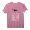 Ich Muss Gar Nix Ich Muss Nur Ans Nordkap Norwegen T-Shirt – Perfektes Geschenk für Norwegen Fans und Nordkap-Reisende