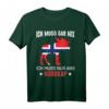Ich Muss Gar Nix Ich Muss Nur Ans Nordkap T-Shirt – Witziges Norwegen Reise- und Urlaubs-Shirt für Männer, Freunde & Kollegen