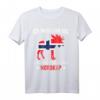 Ich Muss Gar Nix Ich Muss Nur Ans Nordkap T-Shirt – Witziges Norwegen Reise- und Urlaubs-Shirt für Männer, Freunde & Kollegen