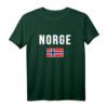 Norge Norwegische Flagge T-Shirt - Klassisch geschnitten, ideal für Norwegen-Fans & Reise Souvenirs