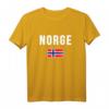 Norge Norwegische Flagge T-Shirt - Klassisch geschnitten, ideal für Norwegen-Fans & Reise Souvenirs