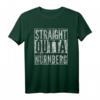 Straight Outta Nürnberg Vintage Distressed Hip-Hop T-Shirt – Cooles Streetwear für Nürnberg Fans & Heimatverbundene