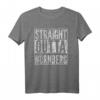 Straight Outta Nürnberg Vintage Distressed Hip-Hop T-Shirt – Cooles Streetwear für Nürnberg Fans & Heimatverbundene