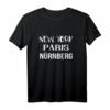 New York Paris Nürnberg T-Shirt - Klassisch geschnitten, doppelt genähter Saum, ideal für Städtereisen und Souvenir-Liebhaber