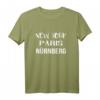 New York Paris Nürnberg T-Shirt - Klassisch geschnitten, doppelt genähter Saum, ideal für Städtereisen und Souvenir-Liebhaber