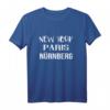 New York Paris Nürnberg T-Shirt - Klassisch geschnitten, doppelt genähter Saum, ideal für Städtereisen und Souvenir-Liebhaber