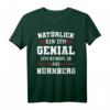 Nürnberg Franken Oberbayern Geschenk T-Shirt - Lustiges Regionaldesign für Bayern und Franken Fans