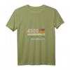 Damen 4500 Osnabrück Retro Postleitzahlen T-Shirt mit V-Ausschnitt - Nostalgisches Vintage Geschenk für Osnabrücker & Heimatliebhaber