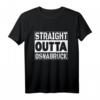 Straight Outta Osnabrück Ultras Fan Geschenk | Lila T-Shirt für Sportfans, Fangruppen & Stadtliebhaber zu Weihnachten & Geburtstag