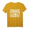 Straight Outta Osnabrück Ultras Fan Geschenk | Lila T-Shirt für Sportfans, Fangruppen & Stadtliebhaber zu Weihnachten & Geburtstag