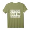 Straight Outta Osnabrück Ultras Fan Geschenk | Lila T-Shirt für Sportfans, Fangruppen & Stadtliebhaber zu Weihnachten & Geburtstag