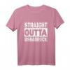 Straight Outta Osnabrück Ultras Fan Geschenk | Lila T-Shirt für Sportfans, Fangruppen & Stadtliebhaber zu Weihnachten & Geburtstag