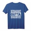 Straight Outta Osnabrück Ultras Fan Geschenk | Lila T-Shirt für Sportfans, Fangruppen & Stadtliebhaber zu Weihnachten & Geburtstag