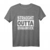 Straight Outta Osnabrück Ultras Fan Geschenk | Lila T-Shirt für Sportfans, Fangruppen & Stadtliebhaber zu Weihnachten & Geburtstag