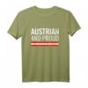 Austrian And Proud Österreich Flagge T-Shirt – Stolzes Design für Österreicher, Urlaub & Heimatliebe