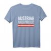 Austrian And Proud Österreich Flagge T-Shirt – Stolzes Design für Österreicher, Urlaub & Heimatliebe