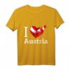 Ich liebe Österreich//Oesterreich T-Shirt – Lustiges Geschenk für Männer, Frauen, Familie & Freunde zu Weihnachten, Geburtstag & besonderen Anlässen