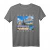 Wien Österreich Souvenir T-Shirt mit berühmten Sehenswürdigkeiten – Perfektes Geschenk für Wien-Reisende, Fans & Familie