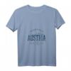 Damen Austria Retro Style Vintage Österreich T-Shirt mit V-Ausschnitt – Perfekt für Reisen & Urlaub