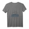 Damen Austria Retro Style Vintage Österreich T-Shirt mit V-Ausschnitt – Perfekt für Reisen & Urlaub