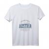 Damen Austria Retro Style Vintage Österreich T-Shirt mit V-Ausschnitt – Perfekt für Reisen & Urlaub