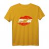 Österreich Flaggen Lippen T-Shirt Geschenk für Österreicher - Ideales Heimat- und Urlaubsparadies Motiv für Geburtstag und Events